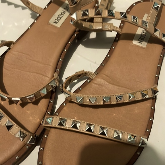 Steve Madden Rhinestone Wrap Sandals- Size 8 - Picture 4 of 8